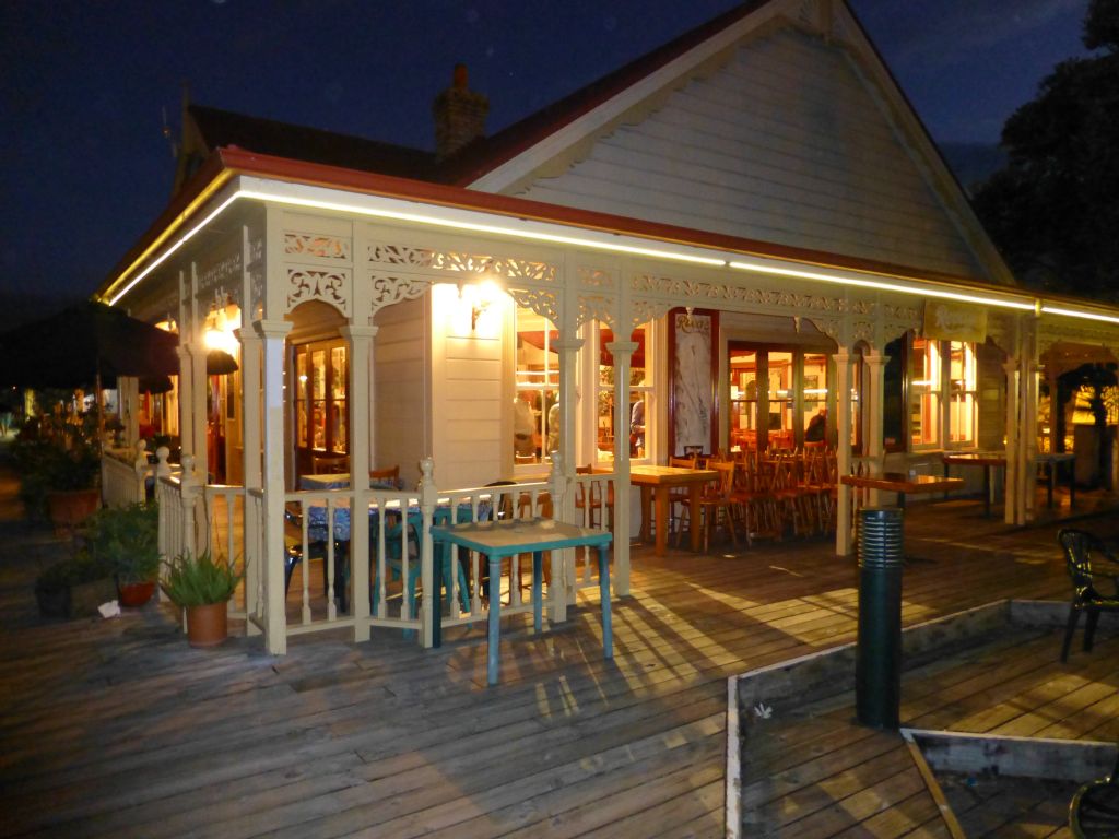 Dinner at the Whangarei Basin.