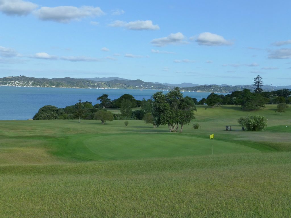 Golf course just beyond Waitangi.