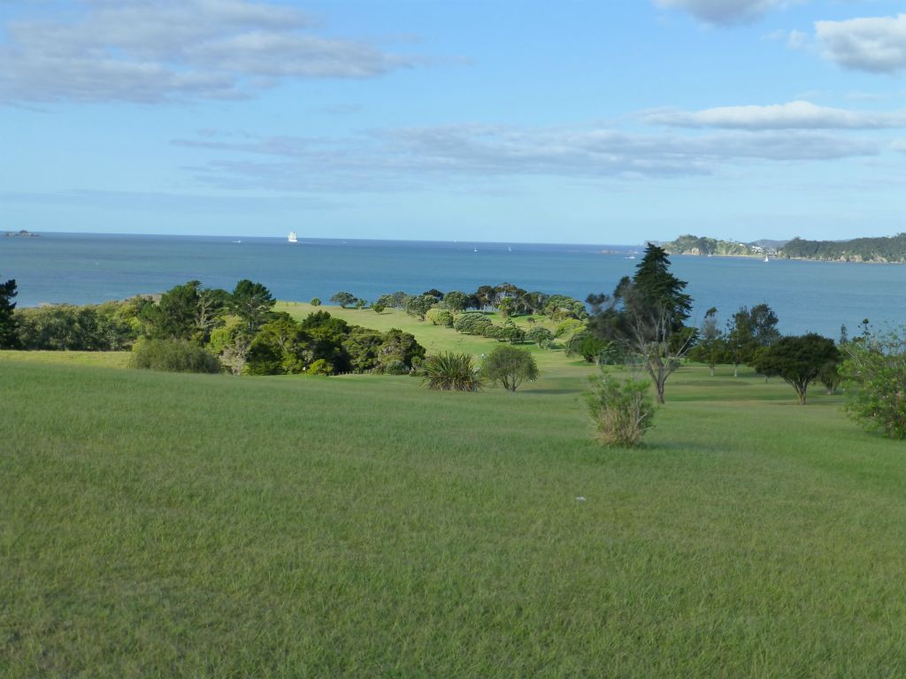 Golf course just beyond Waitangi.