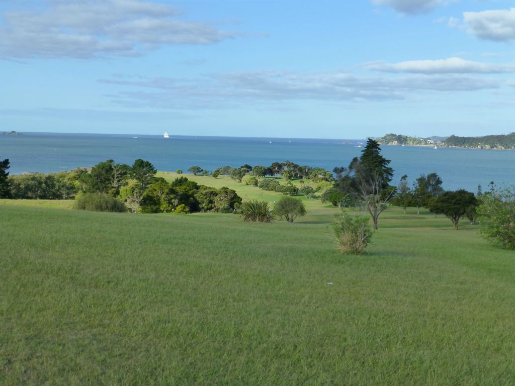 Golf course just beyond Waitangi.