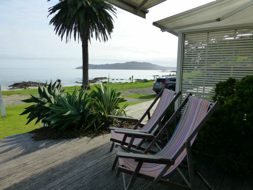 Our 'Kiwi Bach' accommodation (two nights), Coopers Beach, Doubtless Bay.