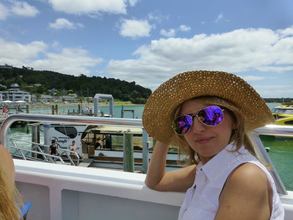 Back down to Paihia for the renowned 'Hole in the Rock' cruise aboard Fullers.  Weather and sea conditions: perfect!