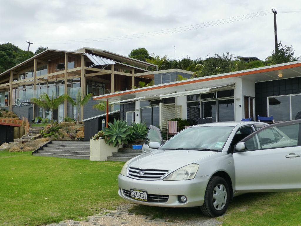 Our 'Kiwi Bach' accommodation (two nights), Coopers Beach, Doubtless Bay.