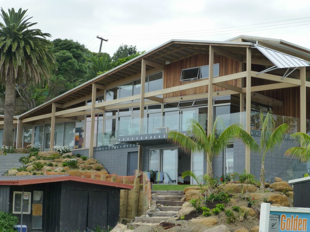 Our 'Kiwi Bach' accommodation (two nights), Coopers Beach, Doubtless Bay.