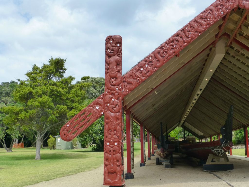 Waitangi Treaty Grounds, Bay of Islands, Northland, New Zealand.