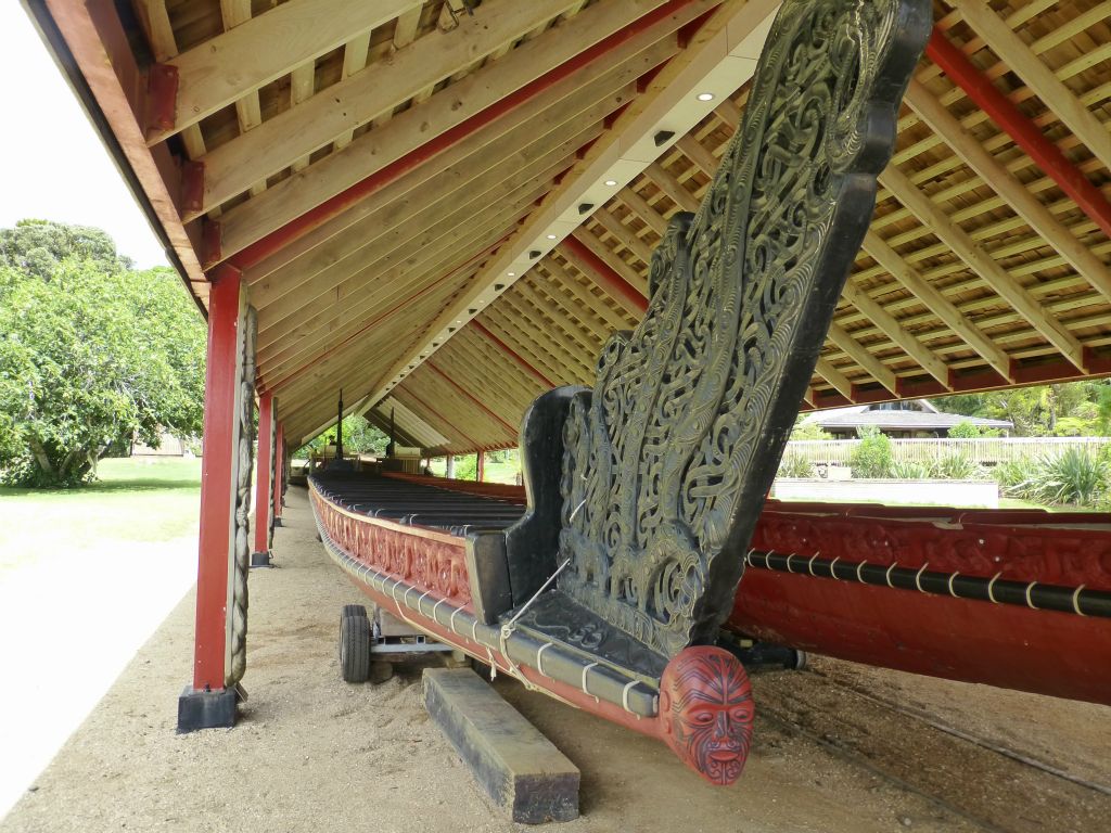 Waitangi Treaty Grounds, Bay of Islands, Northland, New Zealand.