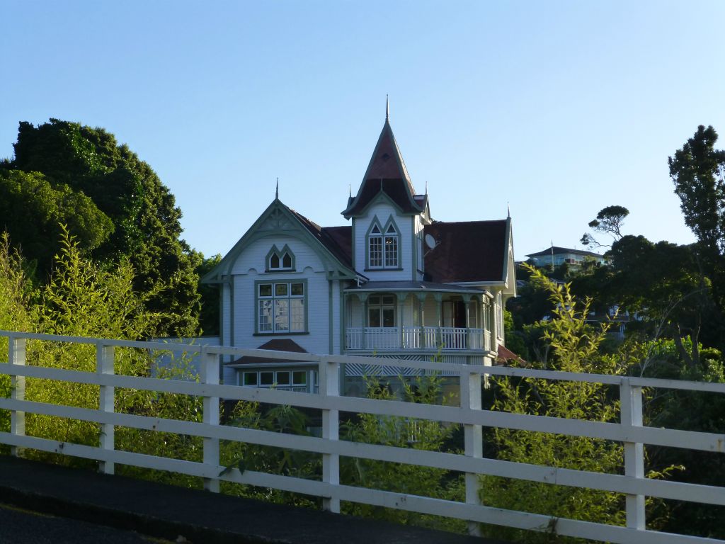 Castle like villa.