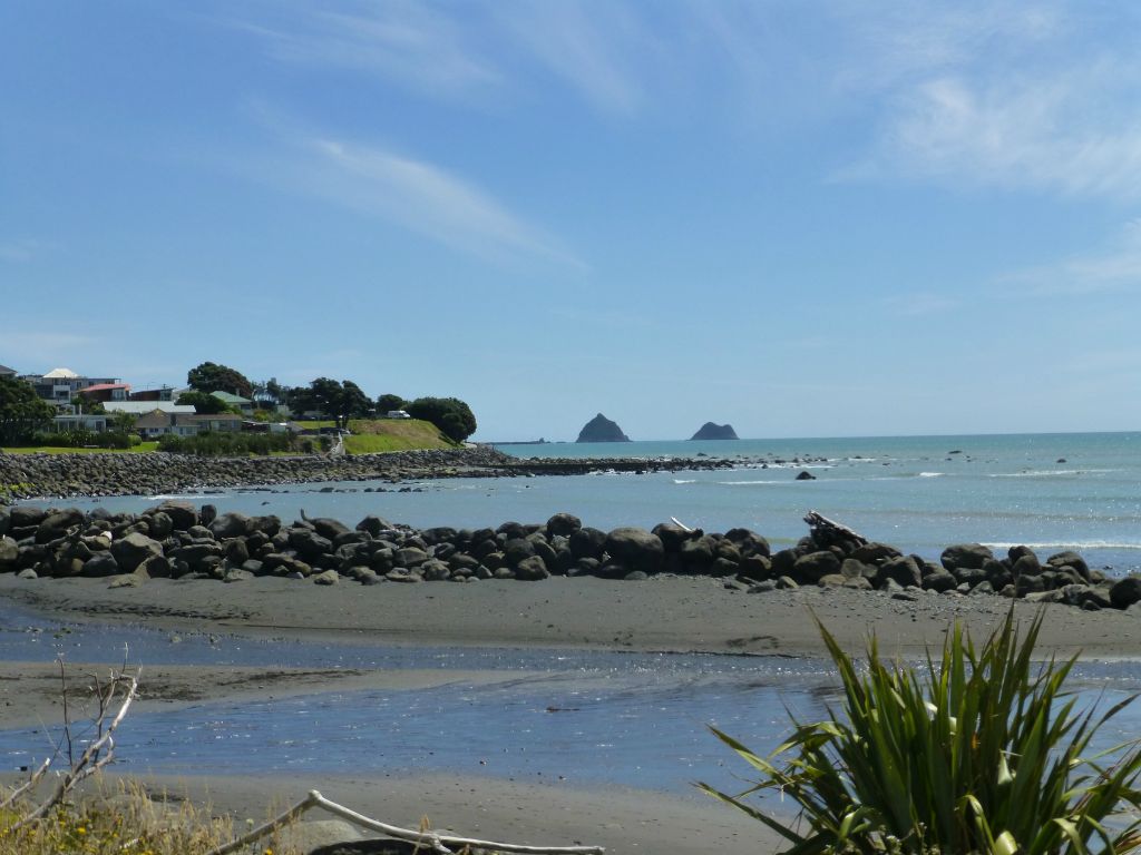 View from East End beach.