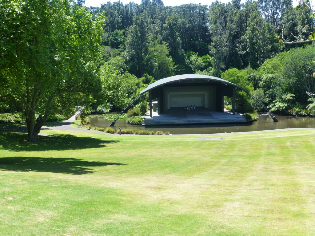 Brooklands Bowl, natural and popular outdoor ampitheatre.