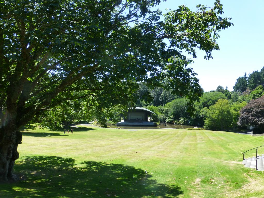 Brooklands Bowl, natural and popular outdoor ampitheatre.